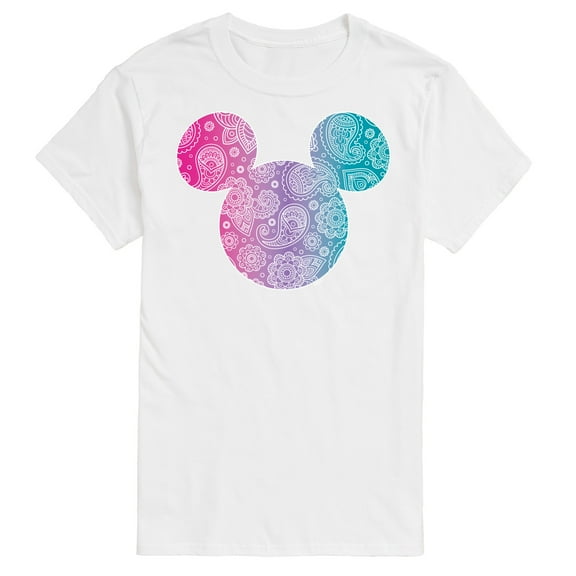 Mickey & Friends - Mickey Bandana Pattern - Men's Short Sleeve Graphic T-Shirt