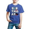 thumbnail image 1 of Mickey & Friends - Mickey Birthday Icons - Youth Short Sleeve Graphic T-Shirt, 1 of 5