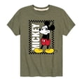thumbnail image 1 of Mickey & Friends - Mickey Checker Frame - Youth Short Sleeve Graphic T-Shirt, 1 of 5