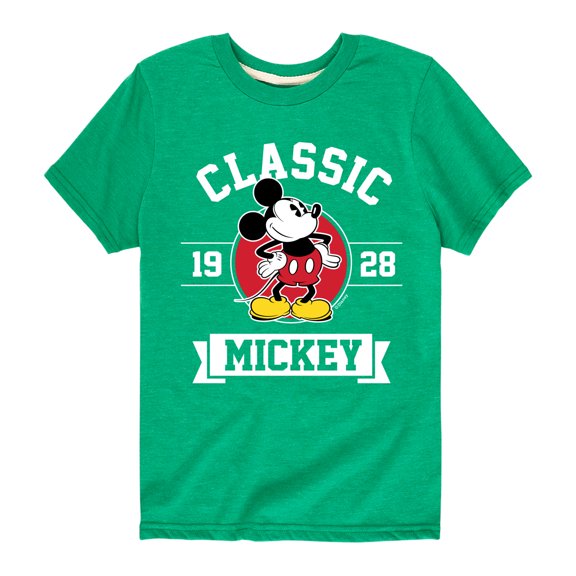 Mickey & Friends - Mickey Classic 1928 - Toddler And Youth Short Sleeve Graphic T-Shirt