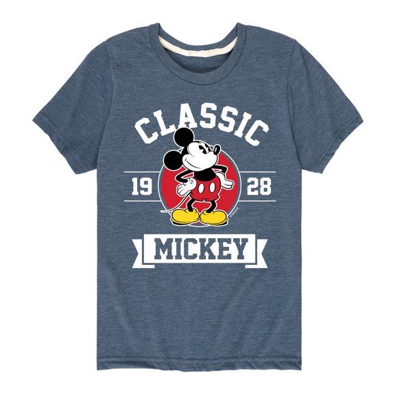 Mickey & Friends - Mickey Classic 1928 - Toddler And Youth Short Sleeve Graphic T-Shirt