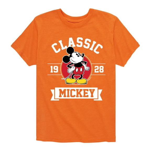 Mickey & Friends - Mickey Classic 1928 - Toddler And Youth Short Sleeve Graphic T-Shirt