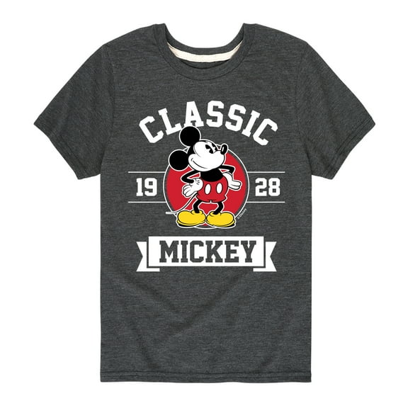 Mickey & Friends - Mickey Classic 1928 - Toddler And Youth Short Sleeve Graphic T-Shirt