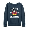 thumbnail image 1 of Mickey & Friends - Mickey Classic 1928 - Women's Lightweight French Terry Long Sleeve Shirt, 1 of 5