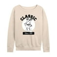 thumbnail image 1 of Mickey & Friends - Mickey Classic Since 1928 - Women's Lightweight French Terry Long Sleeve Shirt, 1 of 5
