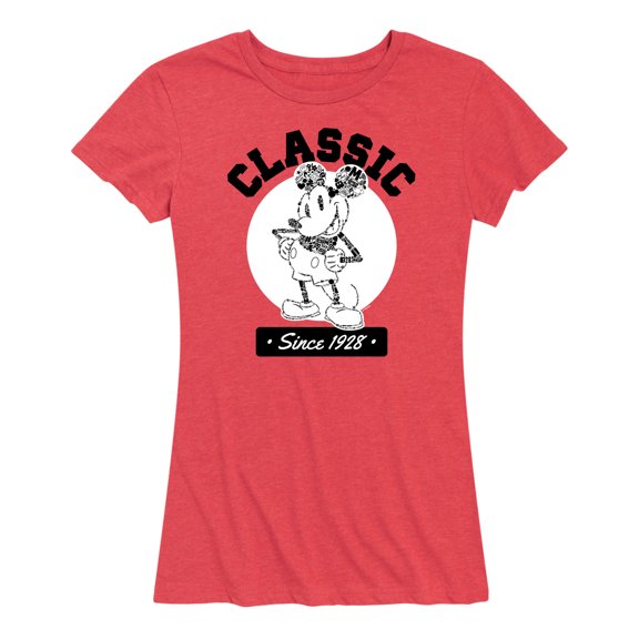 Mickey & Friends - Mickey Classic Since 1928 - Women's Short Sleeve Graphic T-Shirt