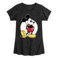thumbnail image 1 of Mickey & Friends - Mickey Classic - Toddler And Youth Girls Short Sleeve Graphic T-Shirt, 1 of 5