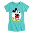 thumbnail image 1 of Mickey & Friends - Mickey Classic - Toddler And Youth Girls Short Sleeve Graphic T-Shirt, 1 of 5