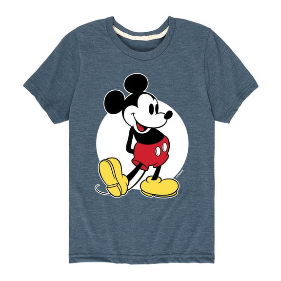 Mickey & Friends - Mickey Classic - Toddler And Youth Short Sleeve Graphic T-Shirt