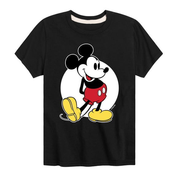 Mickey & Friends - Mickey Classic - Toddler And Youth Short Sleeve Graphic T-Shirt