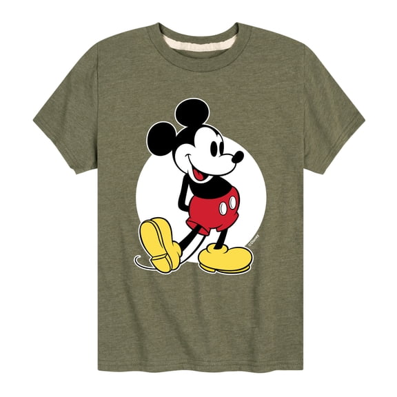 Mickey & Friends - Mickey Classic - Toddler And Youth Short Sleeve Graphic T-Shirt