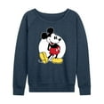 thumbnail image 1 of Mickey & Friends - Mickey Classic - Women's Lightweight French Terry Long Sleeve Shirt, 1 of 5