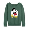 thumbnail image 1 of Mickey & Friends - Mickey Classic - Women's Lightweight French Terry Long Sleeve Shirt, 1 of 5