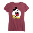 thumbnail image 1 of Mickey & Friends - Mickey Classic - Women's Short Sleeve Graphic T-Shirt, 1 of 5