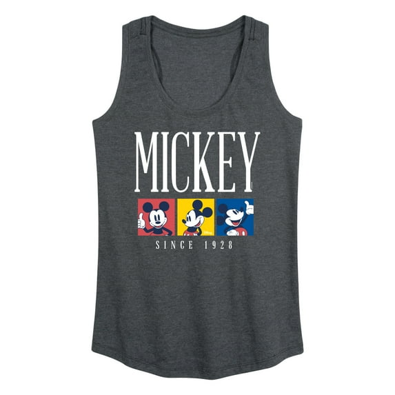 Mickey & Friends - Mickey Color Block - Women's Racerback Tank Top