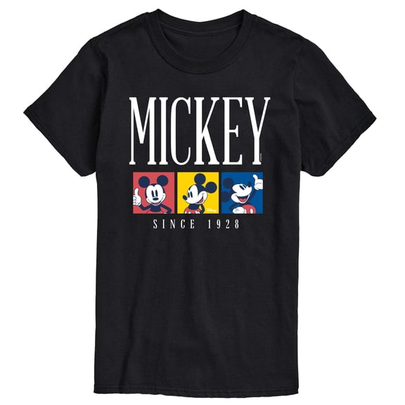 Mickey & Friends - Mickey Color Blocks - Men's Short Sleeve Graphic T-Shirt