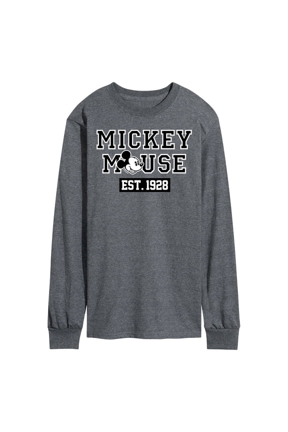 Mickey & Friends - Mickey Est 1928 - Men's Long Sleeve T-Shirt