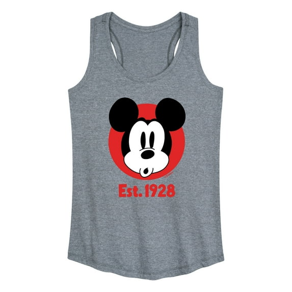 Mickey & Friends - Mickey Est. 1928 - Women's Racerback Tank Top