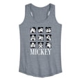 thumbnail image 1 of Mickey & Friends - Mickey Expression Boxes - Women's Racerback Tank Top, 1 of 4