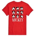 thumbnail image 1 of Mickey & Friends - Mickey Expression Grid - Men's Short Sleeve Graphic T-Shirt, 1 of 5