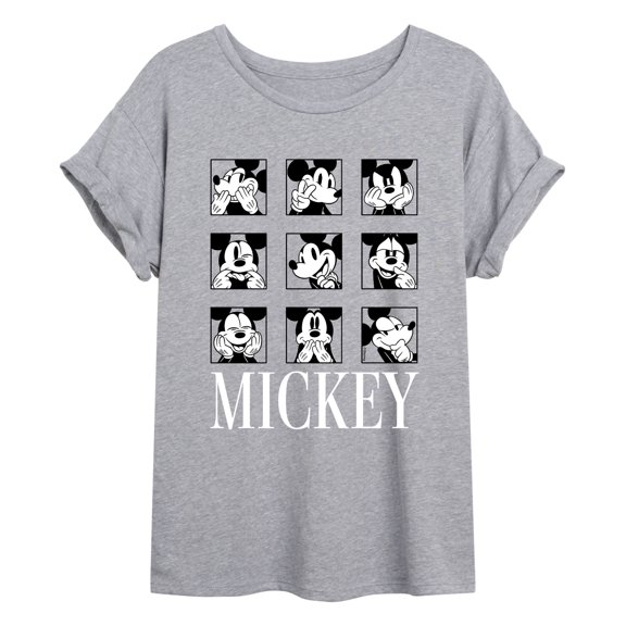 Mickey & Friends - Mickey Expressions - Women's Oversized T-Shirt
