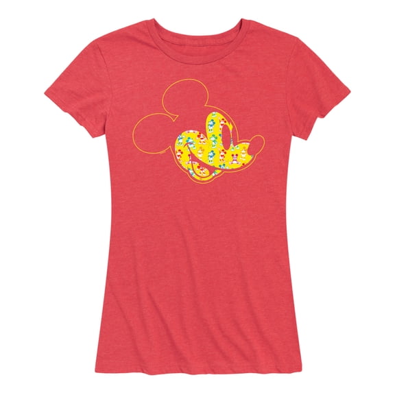 Mickey & Friends - Mickey Face Fill - Women's Short Sleeve Graphic T-Shirt