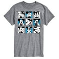 thumbnail image 1 of Mickey & Friends - Mickey Faces - Men's Short Sleeve Graphic T-Shirt, 1 of 5