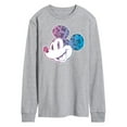 thumbnail image 1 of Mickey & Friends - Mickey Floral Design - Men's Long Sleeve T-Shirt, 1 of 5