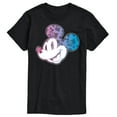 thumbnail image 1 of Mickey & Friends - Mickey Floral Logo - Men's Short Sleeve Graphic T-Shirt, 1 of 5