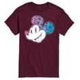 thumbnail image 1 of Mickey & Friends - Mickey Floral Logo - Men's Short Sleeve Graphic T-Shirt, 1 of 5