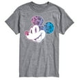 thumbnail image 1 of Mickey & Friends - Mickey Floral Logo - Men's Short Sleeve Graphic T-Shirt, 1 of 5