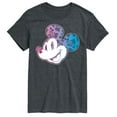thumbnail image 1 of Mickey & Friends - Mickey Floral Logo - Men's Short Sleeve Graphic T-Shirt, 1 of 5