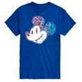 thumbnail image 1 of Mickey & Friends - Mickey Floral Logo - Men's Short Sleeve Graphic T-Shirt, 1 of 5