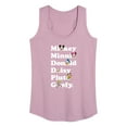 thumbnail image 1 of Mickey & Friends - Mickey Friends Character List - Women's Racerback Tank Top, 1 of 5