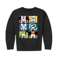 thumbnail image 1 of Mickey & Friends - Mickey Friends Grid - Toddler And Youth Crewneck Fleece Sweatshirt, 1 of 5