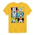 thumbnail image 1 of Mickey & Friends - Mickey Friends Grid - Toddler And Youth Short Sleeve Graphic T-Shirt, 1 of 5