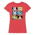 thumbnail image 1 of Mickey & Friends - Mickey Friends Grid - Women's Short Sleeve Graphic T-Shirt, 1 of 5