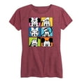 thumbnail image 1 of Mickey & Friends - Mickey Friends Grid - Women's Short Sleeve Graphic T-Shirt, 1 of 5