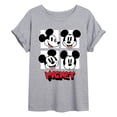 thumbnail image 1 of Mickey & Friends - Mickey Grid - Women's Oversized T-Shirt, 1 of 5