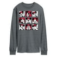 thumbnail image 1 of Mickey & Friends - Mickey Grid - Men's Long Sleeve T-Shirt, 1 of 5