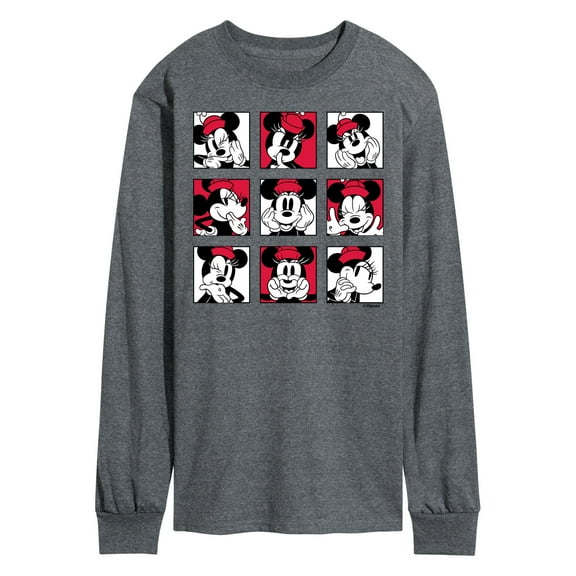 Mickey & Friends - Mickey Grid - Men's Long Sleeve T-Shirt