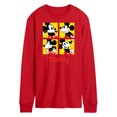 thumbnail image 1 of Mickey & Friends - Mickey Grid - Men's Long Sleeve T-Shirt, 1 of 4