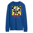 thumbnail image 1 of Mickey & Friends - Mickey Grid - Men's Long Sleeve T-Shirt, 1 of 5