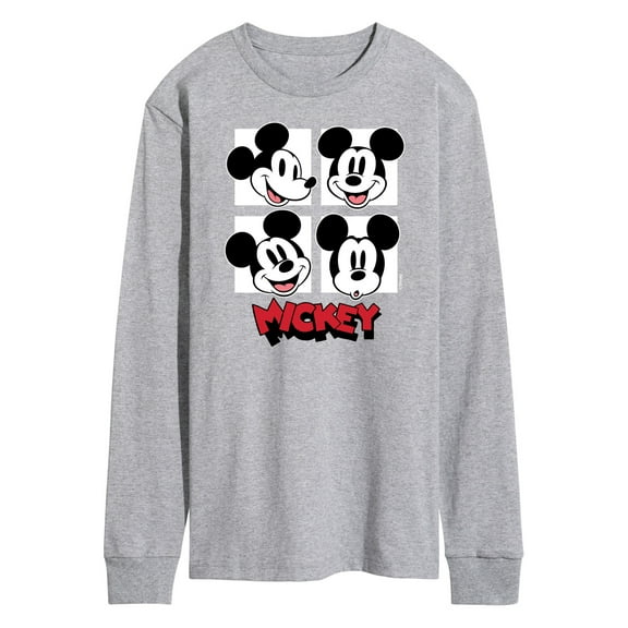 Mickey & Friends - Mickey Grid - Men's Long Sleeve T-Shirt