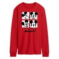 thumbnail image 1 of Mickey & Friends - Mickey Grid - Men's Long Sleeve T-Shirt, 1 of 4