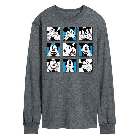 Mickey & Friends - Mickey Grid - Men's Long Sleeve T-Shirt