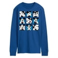 thumbnail image 1 of Mickey & Friends - Mickey Grid - Men's Long Sleeve T-Shirt, 1 of 5