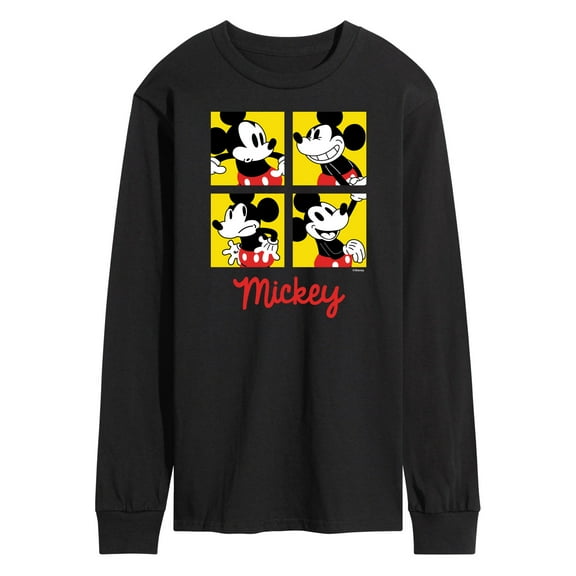 Mickey & Friends - Mickey Grid - Men's Long Sleeve T-Shirt