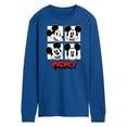 thumbnail image 1 of Mickey & Friends - Mickey Grid - Men's Long Sleeve T-Shirt, 1 of 5