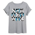 thumbnail image 1 of Mickey & Friends - Mickey Grid - Women's Oversized T-Shirt, 1 of 5